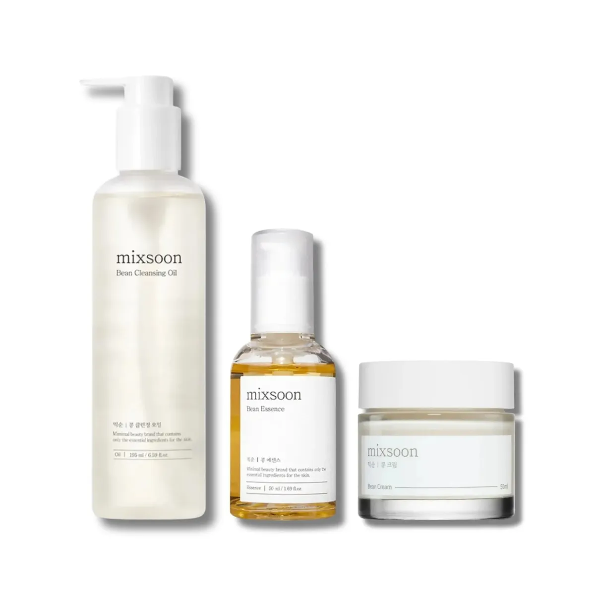 MIXSOON - Mixsoon Bean Line Rutina Completa Piel Sana Set Skincare