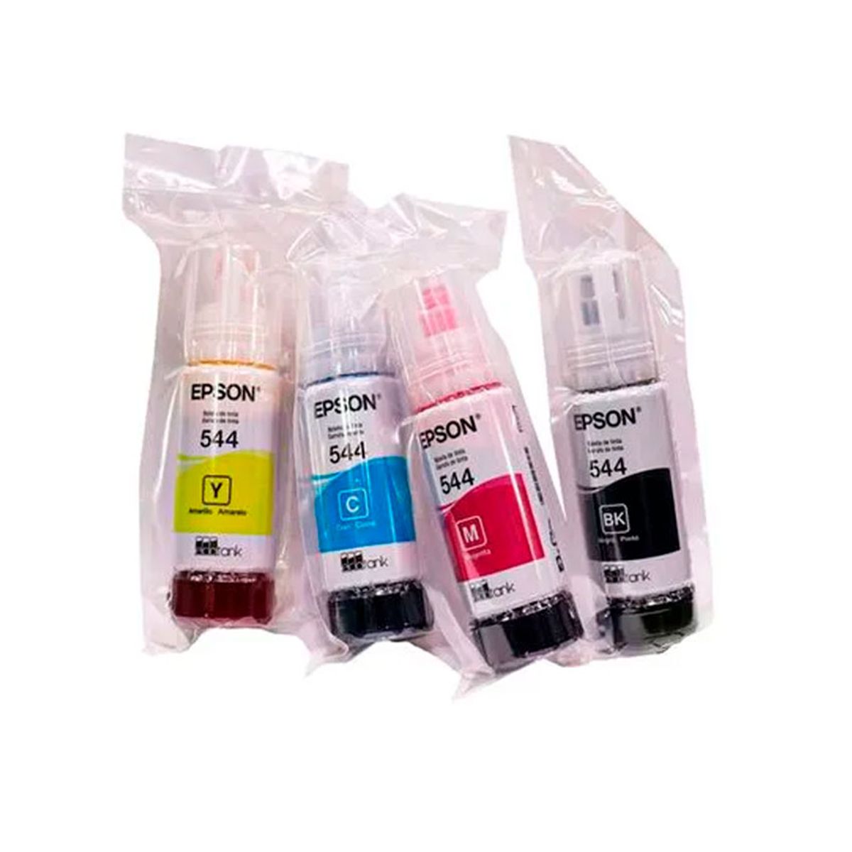 EPSON - TINTA EPSON T544 EN BOLSA KIT X 4