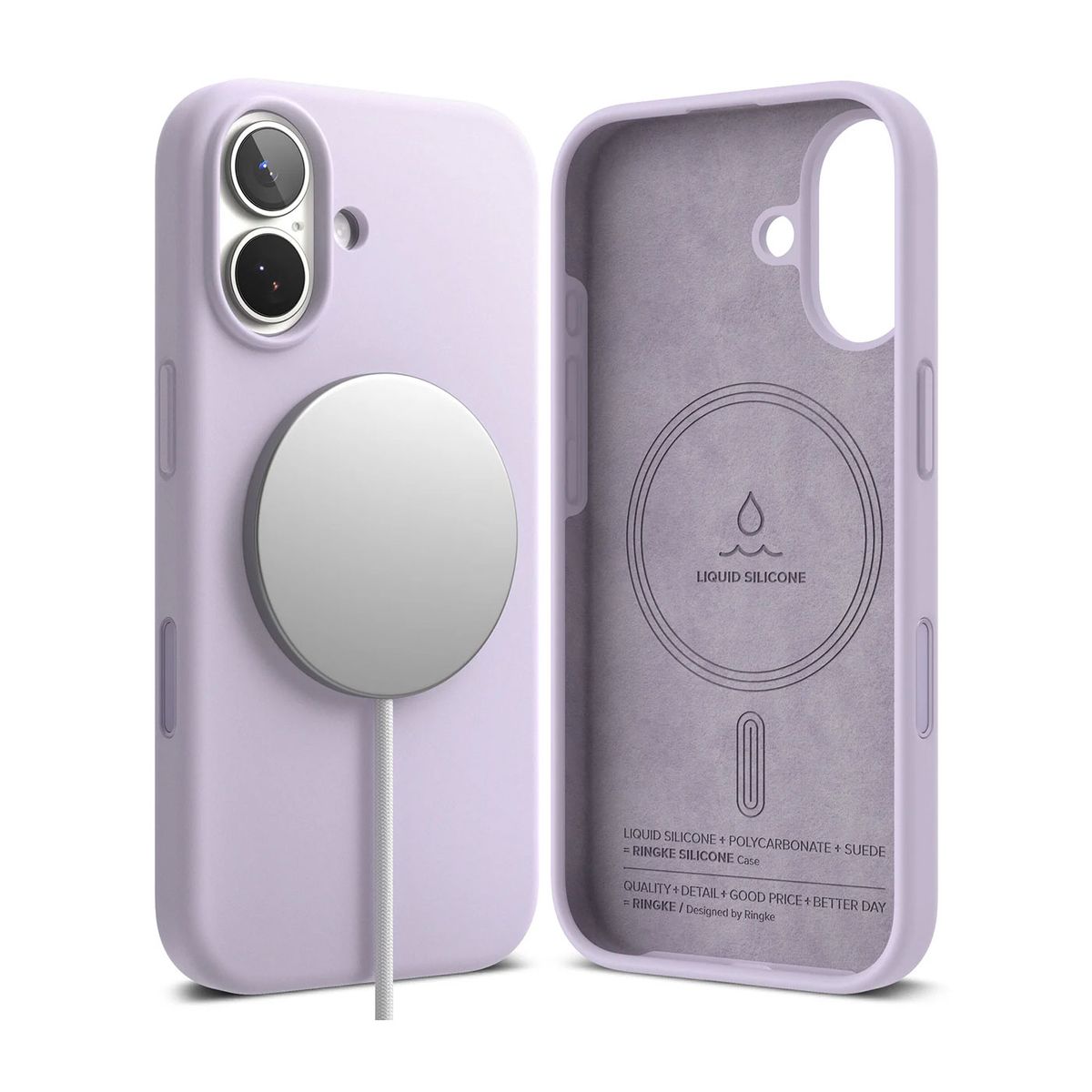 RINGKE - Case Para iPhone 17 Ringke MagSafe Silicona Morado