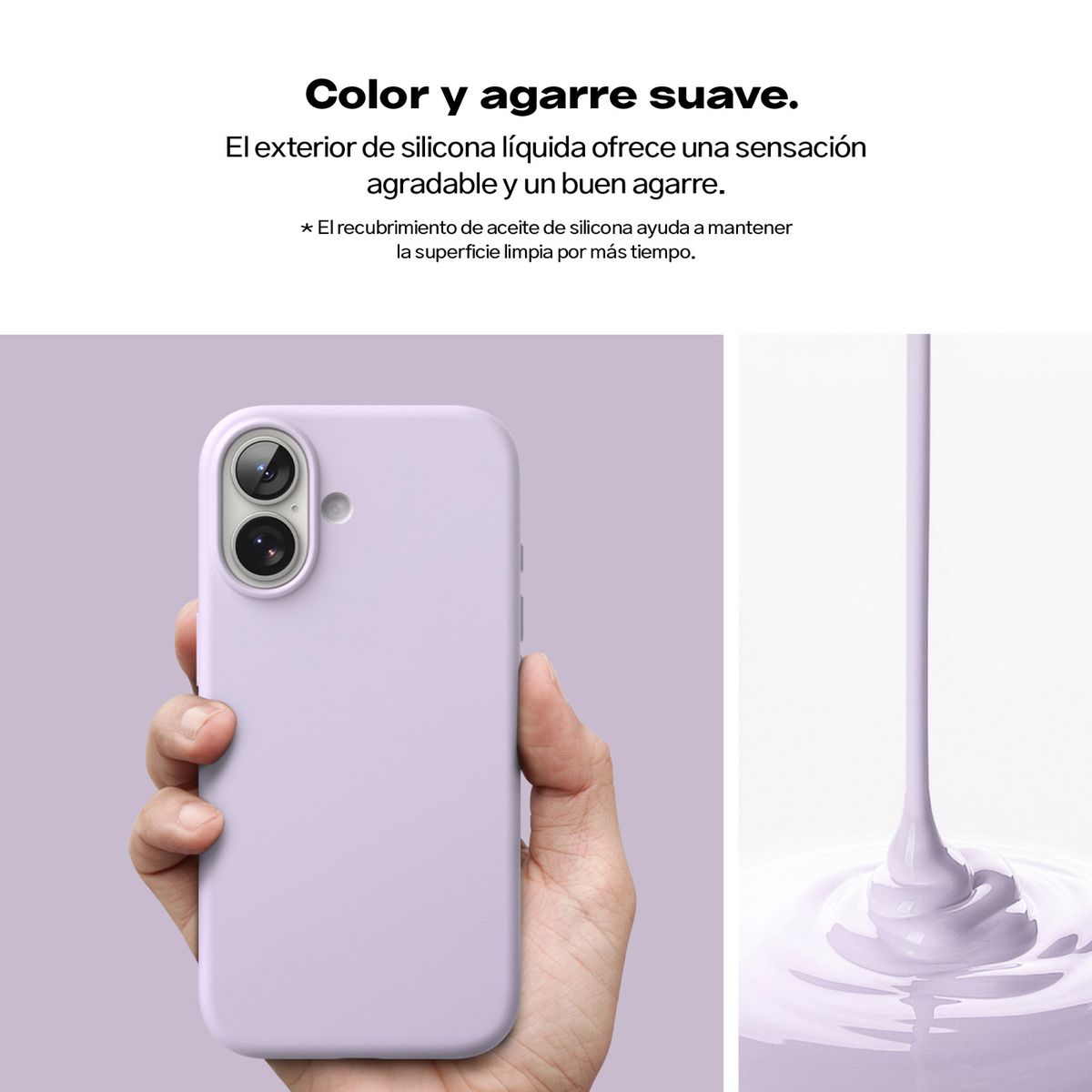 RINGKE - Case Para iPhone 17 Ringke MagSafe Silicona Morado