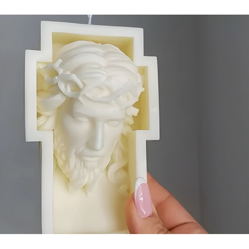 GENERICO - Vela Rostro Santo Hecha a mano