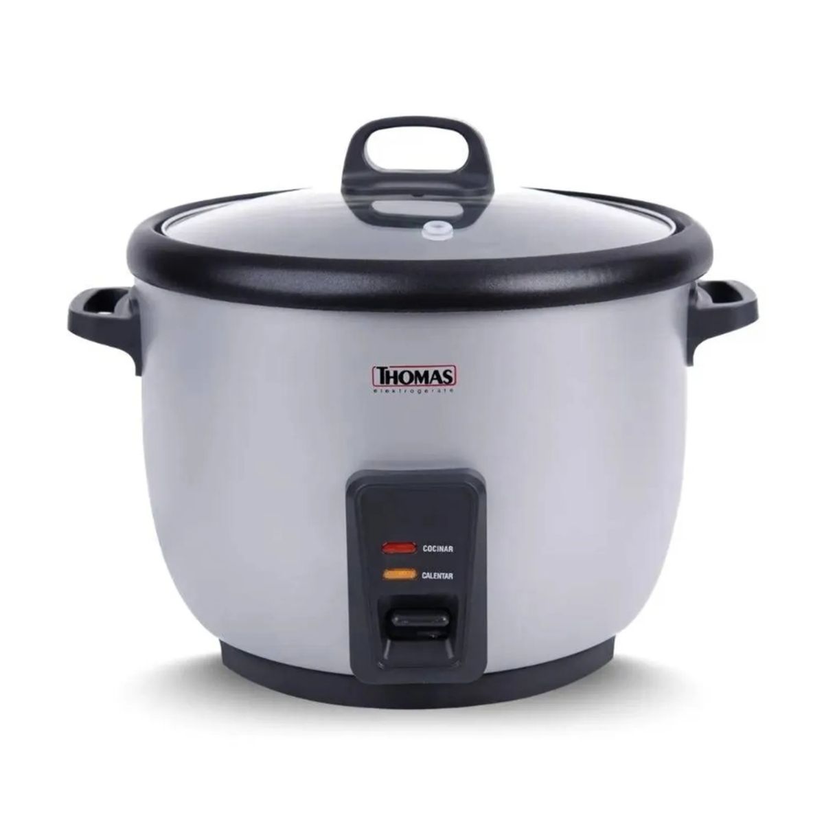 THOMAS - Olla Arrocera THOMAS 2.2 Lt con vaporera TH-36P Blanco