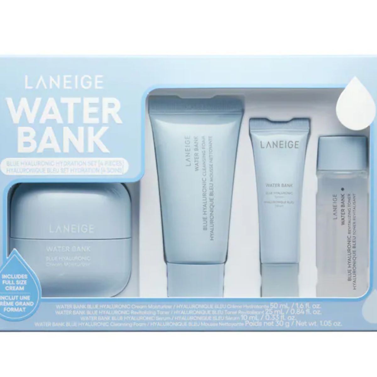 LANEIGE - Set de Hidratacion Water Bank Blue Hyaluronic Laneige