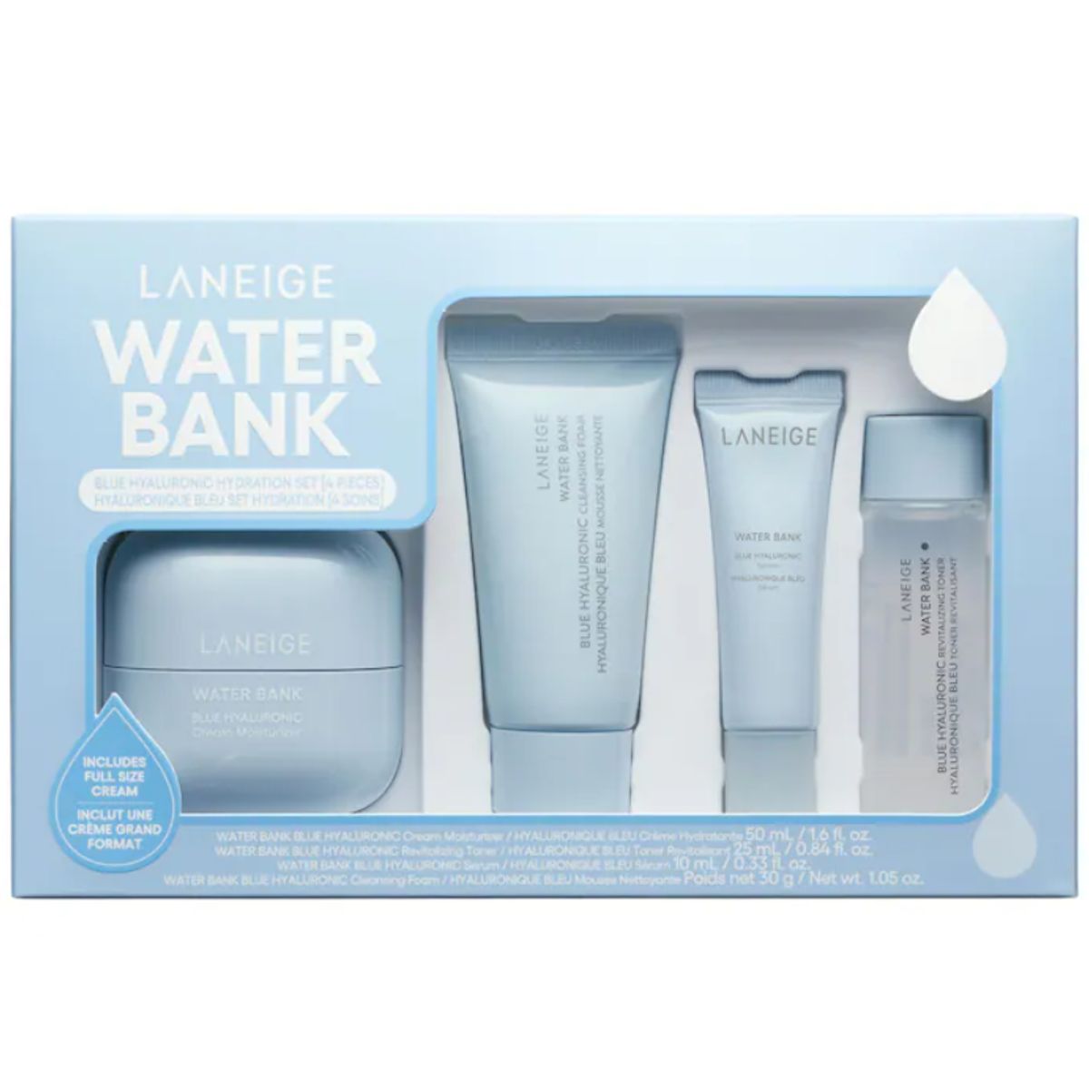 LANEIGE - Set de Hidratacion Water Bank Blue Hyaluronic Laneige