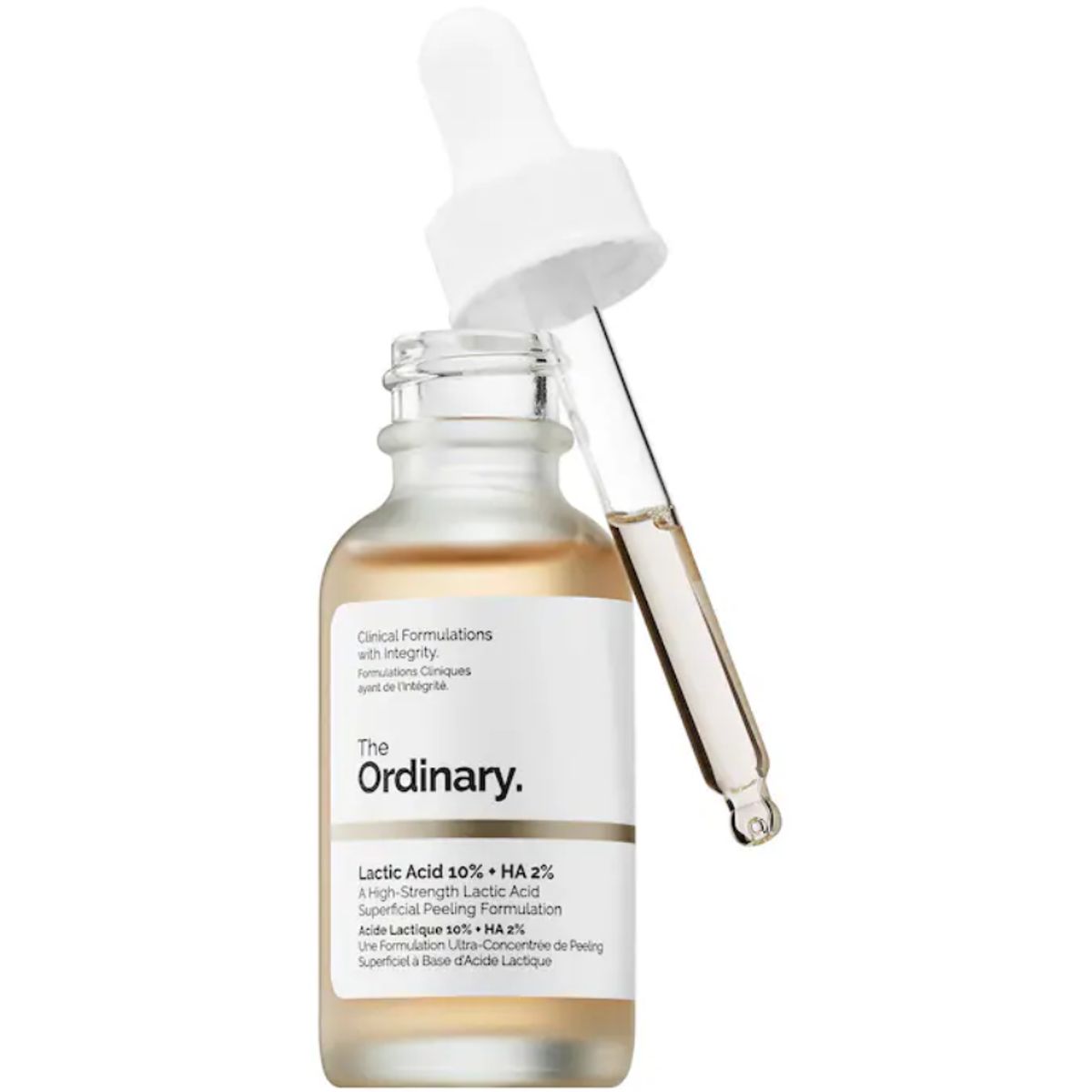 THE ORDINARY - Suero exfoliante con ácido láctico al 10 % y HA al 2 % 30ml The Ordinary.-