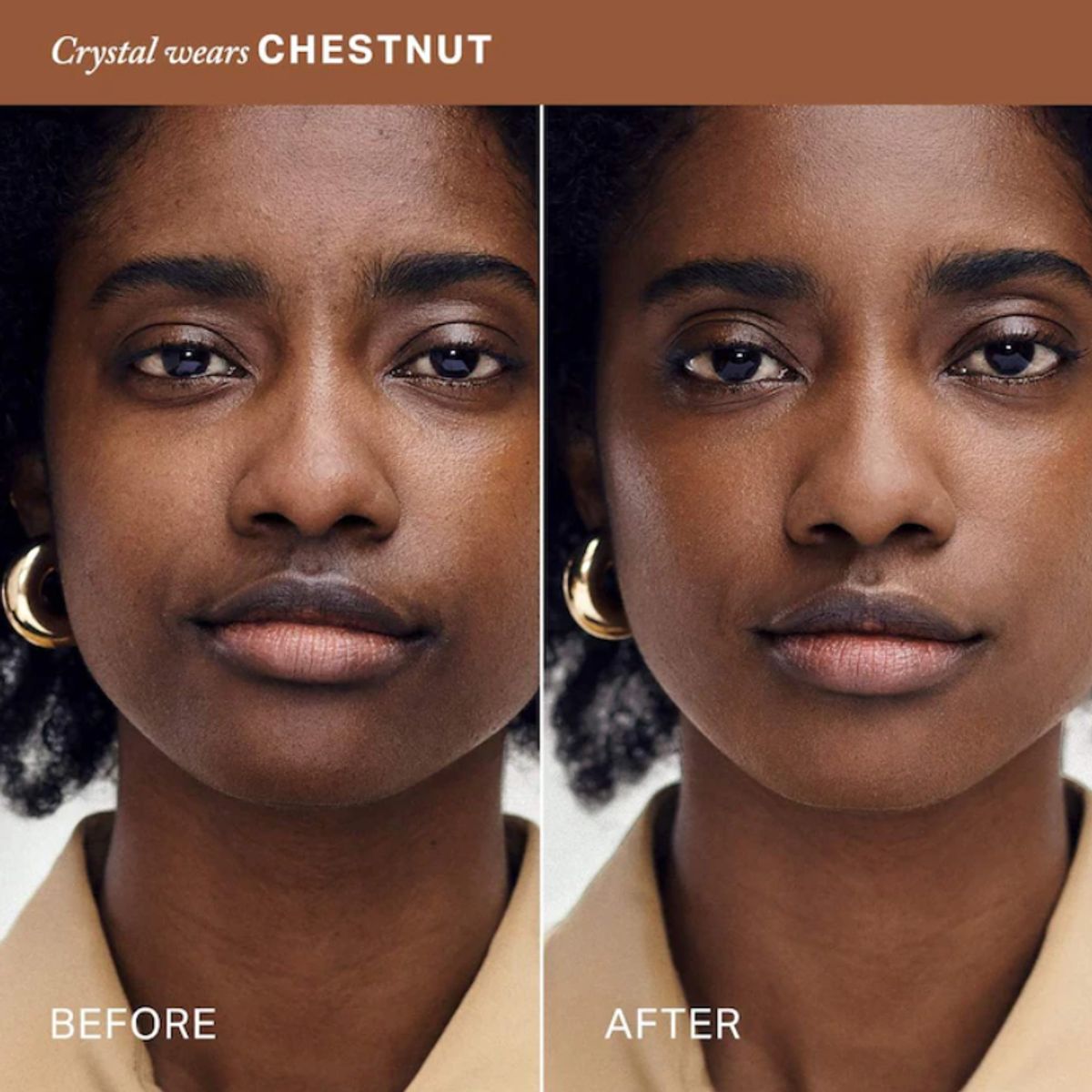 MERIT - Base y Corrector en Barra The Minimalist - Chestnut MERIT