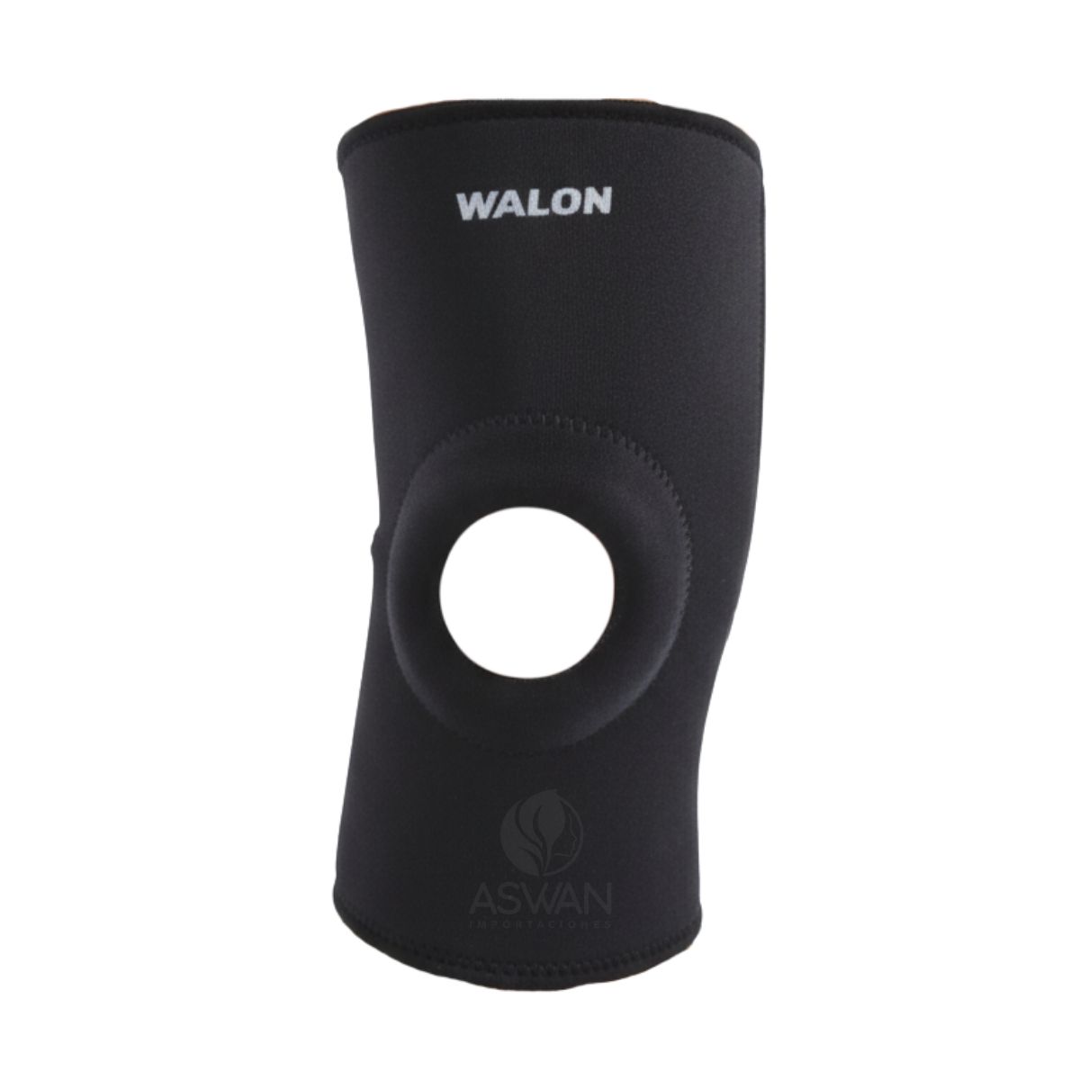 GENERICO - Rodillera Con Abertura Negro XL - WALON