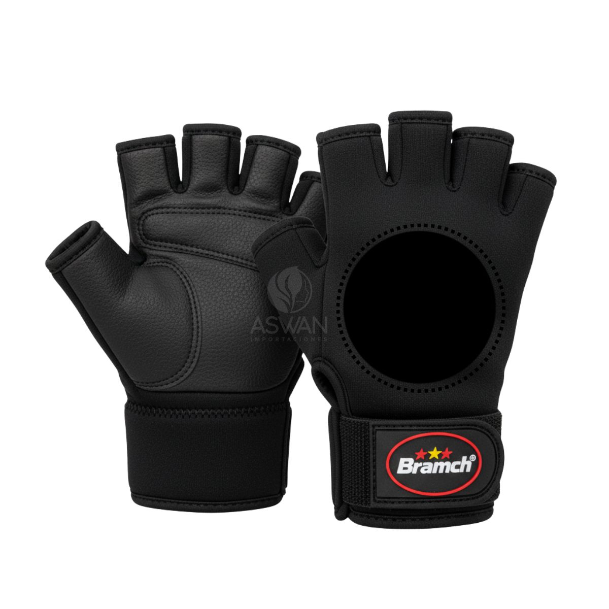 GENERICO - Mitones de Neopreno Negro XL - Bramch