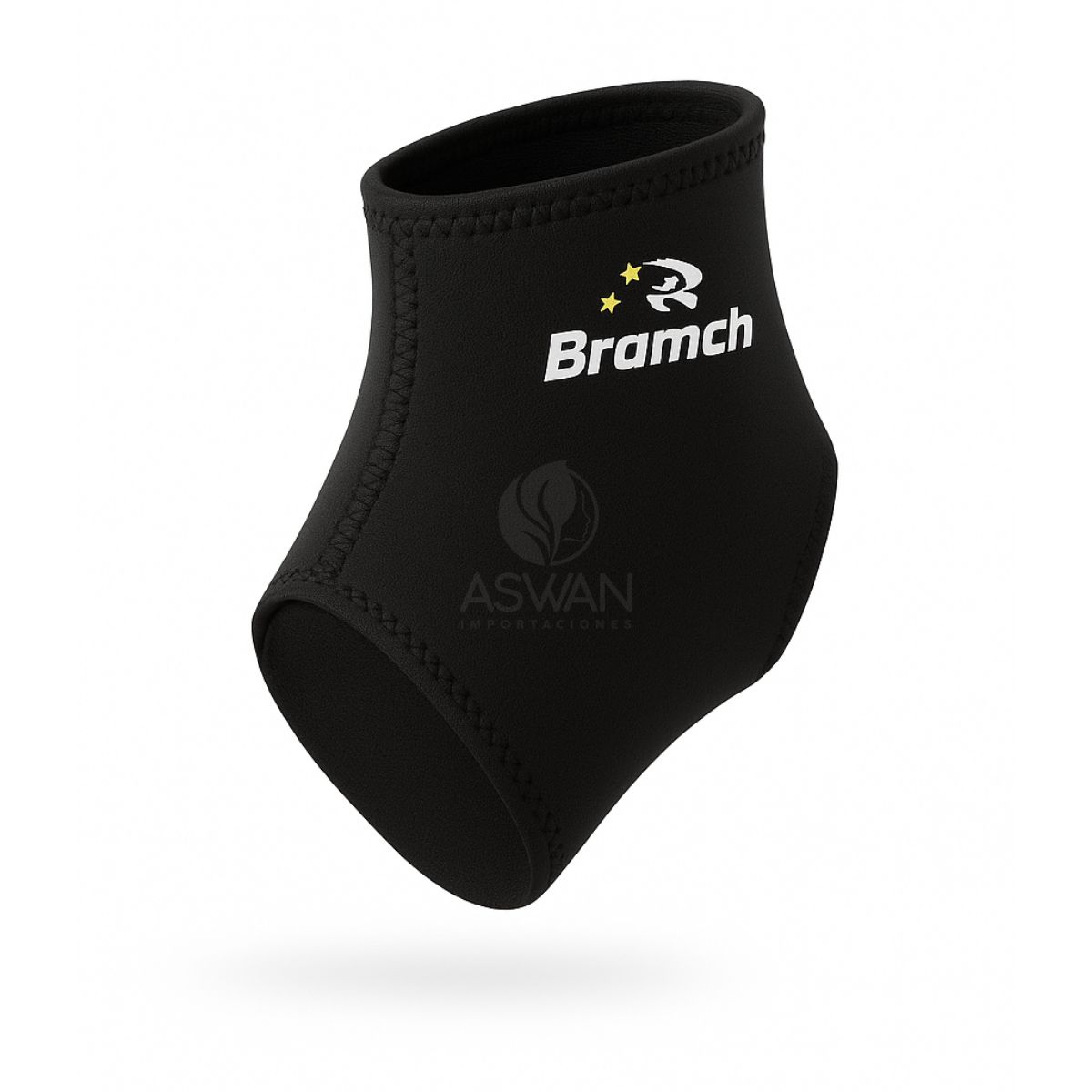 GENERICO - Tobillera de Neopreno Negro S - Bramch