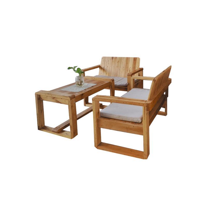 MOVENDA - Juego de terraza Flamenco 4 personas con mesa Movenda