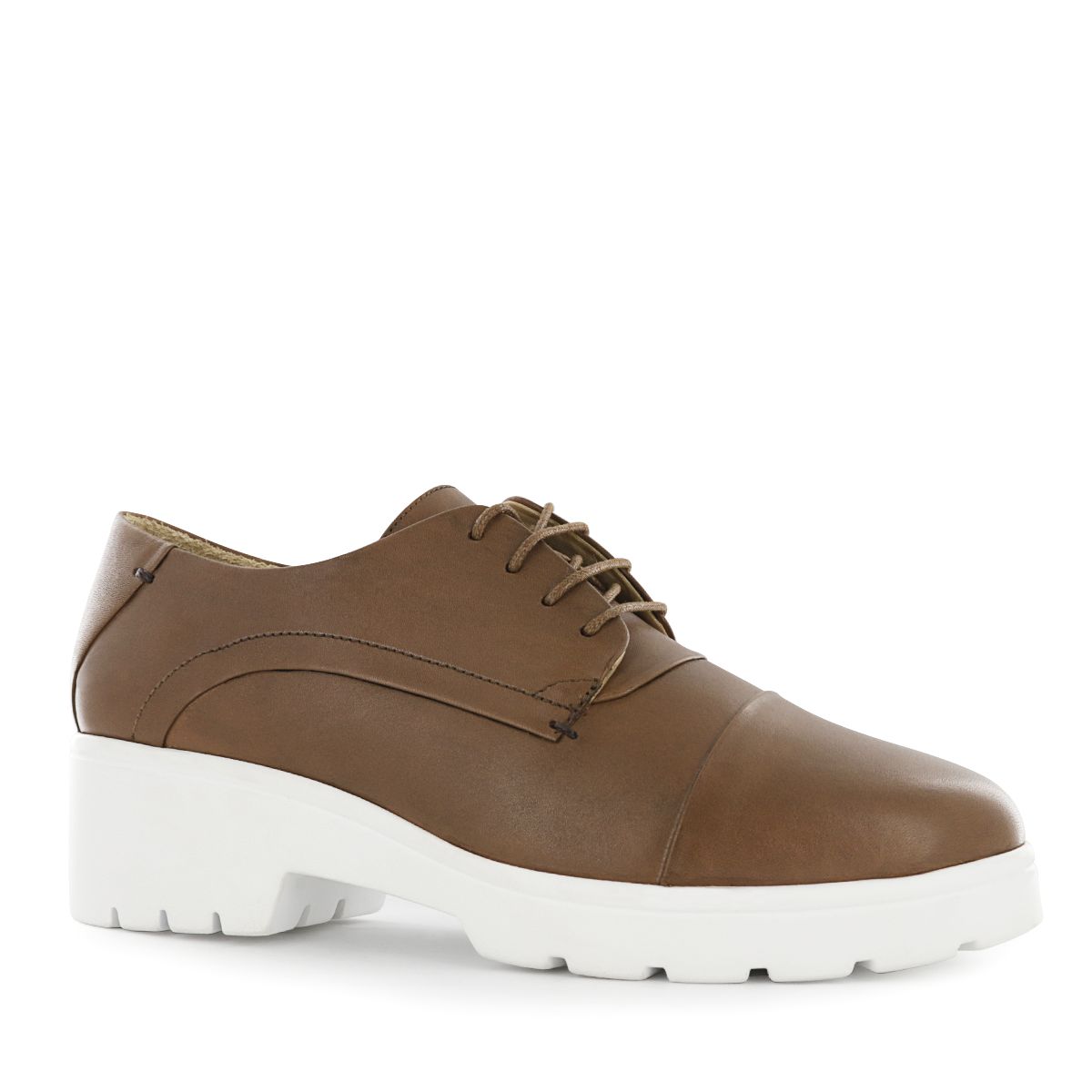 ECCO - Zapato con Pasador Ecco Cuero Mujer Mena04 Toffee