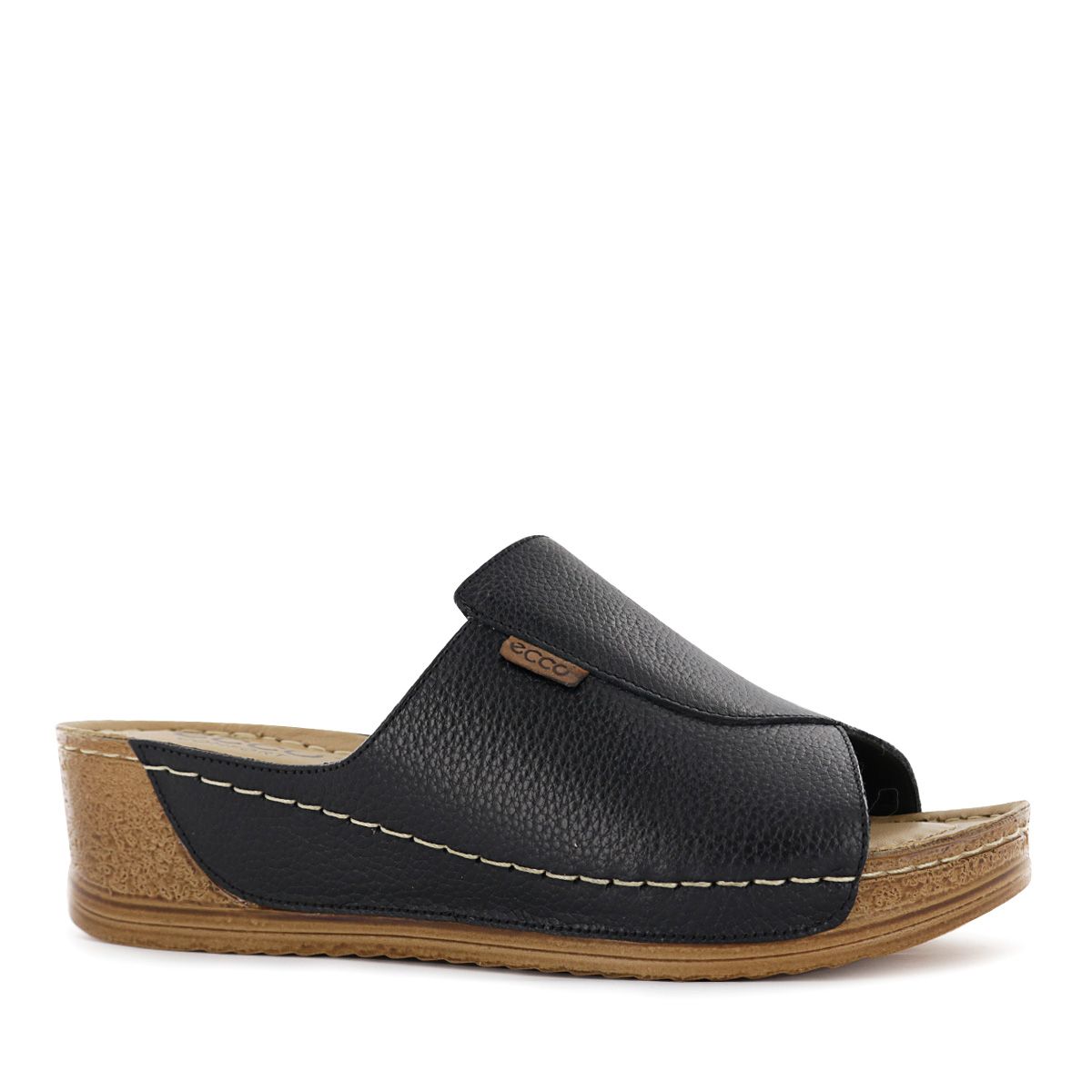 ECCO - Sandalia Ecco Cuero Mujer Bibi24 Negro