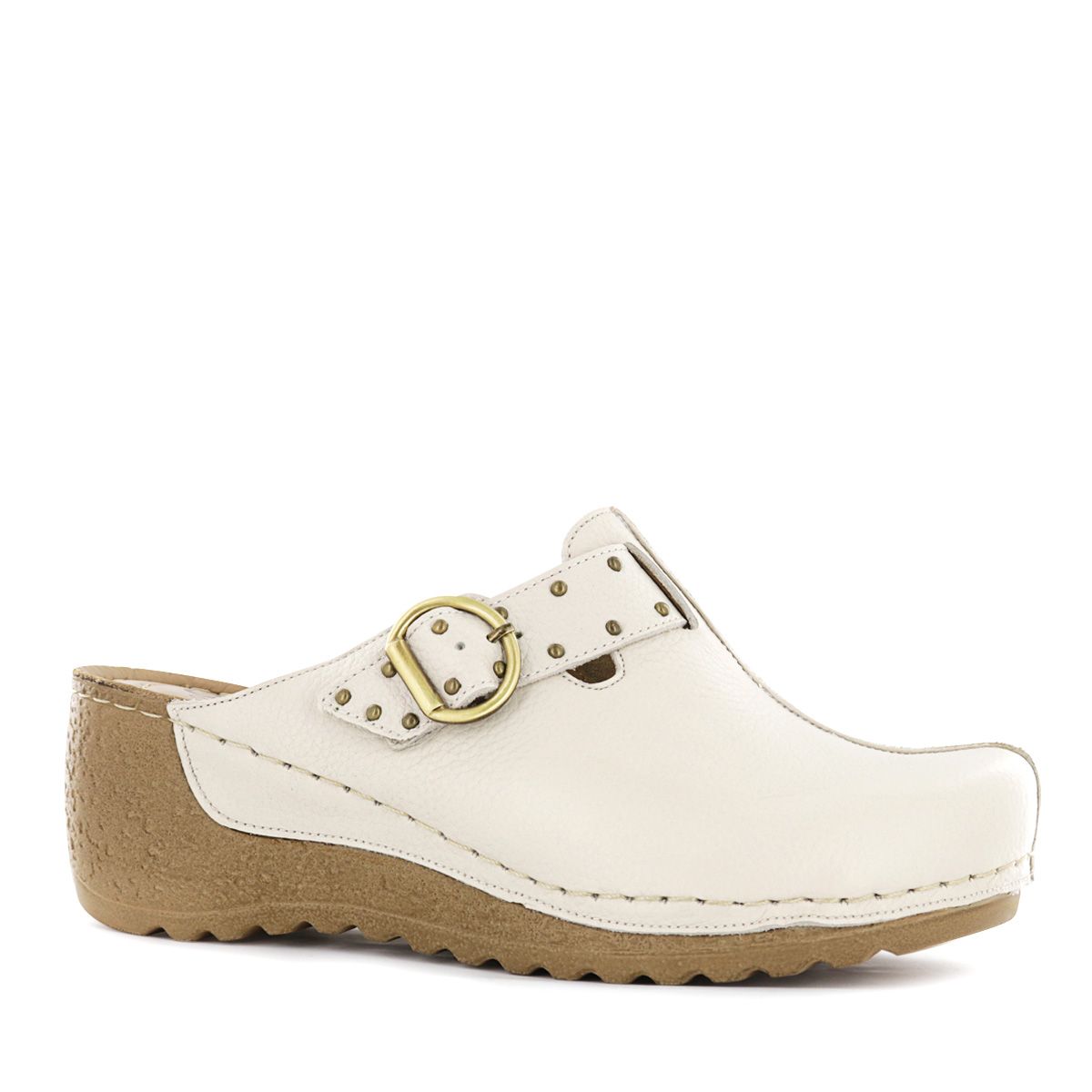 ECCO - Zueco Ecco Cuero Mujer Mayra18 Ostra