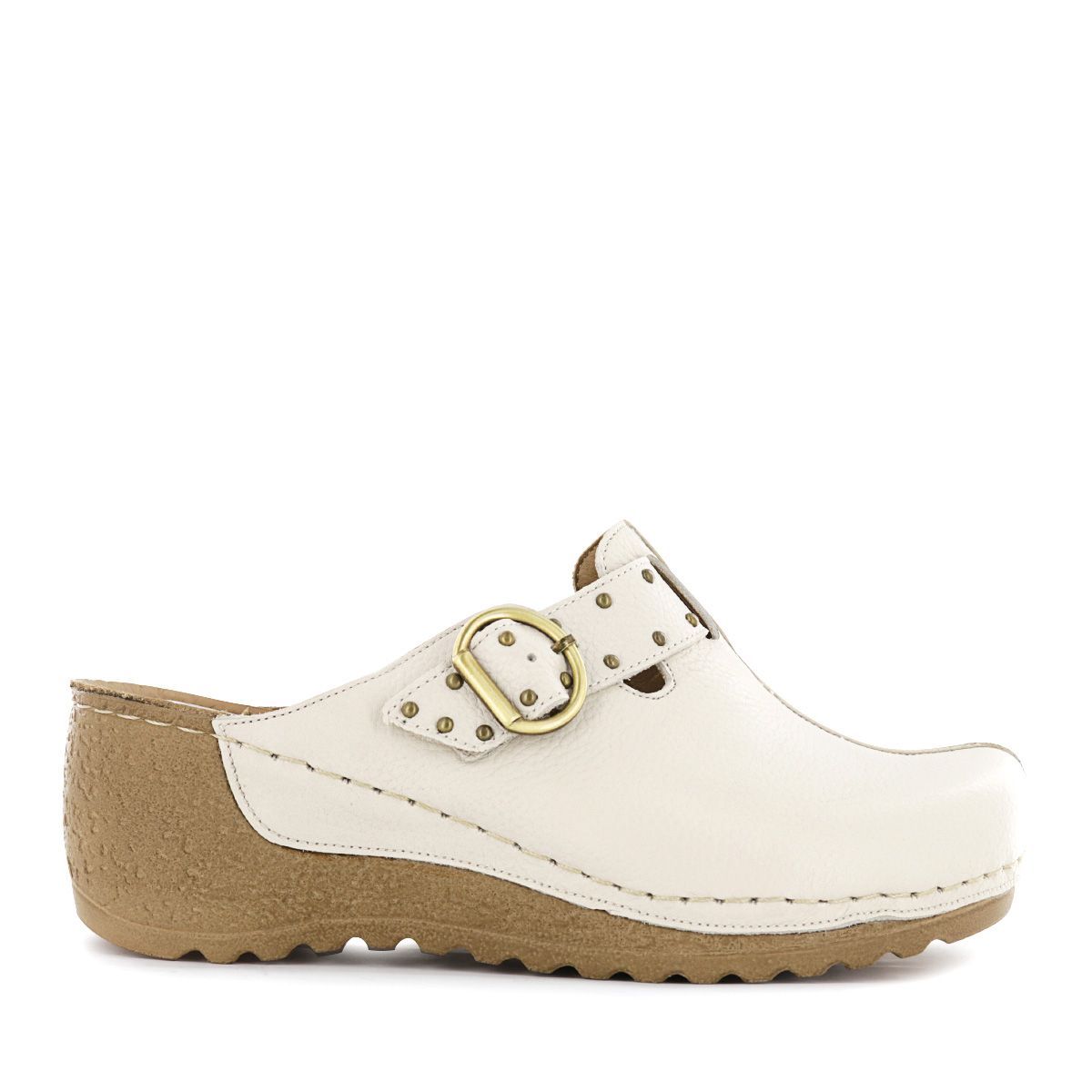 ECCO - Zueco Ecco Cuero Mujer Mayra18 Ostra