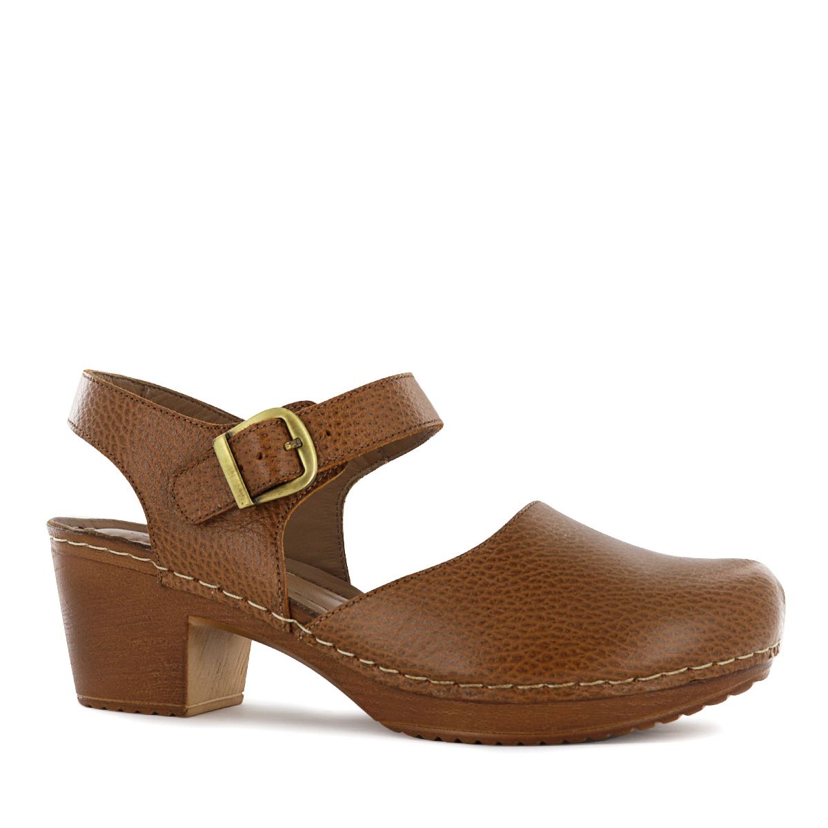 ECCO - Zueco Ecco Cuero Mujer Mika08 Toffee