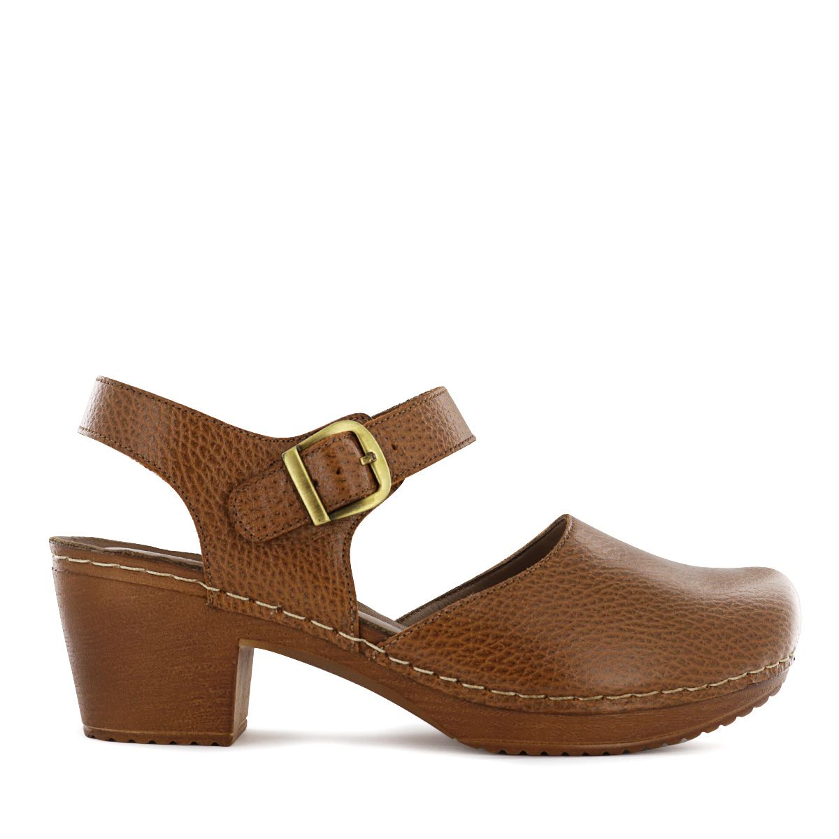ECCO - Zueco Ecco Cuero Mujer Mika08 Toffee
