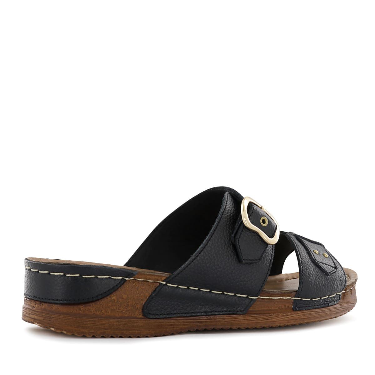 ECCO - Sandalia Ecco Cuero Mujer Patty35 Negro