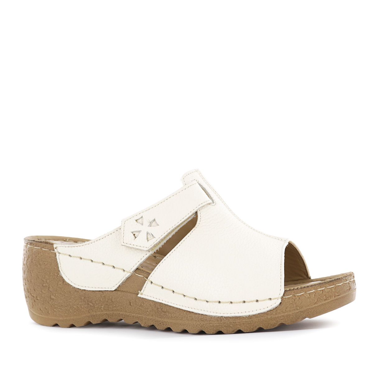ECCO - Sandalia Ecco Cuero Mujer Mayra34 Marfil