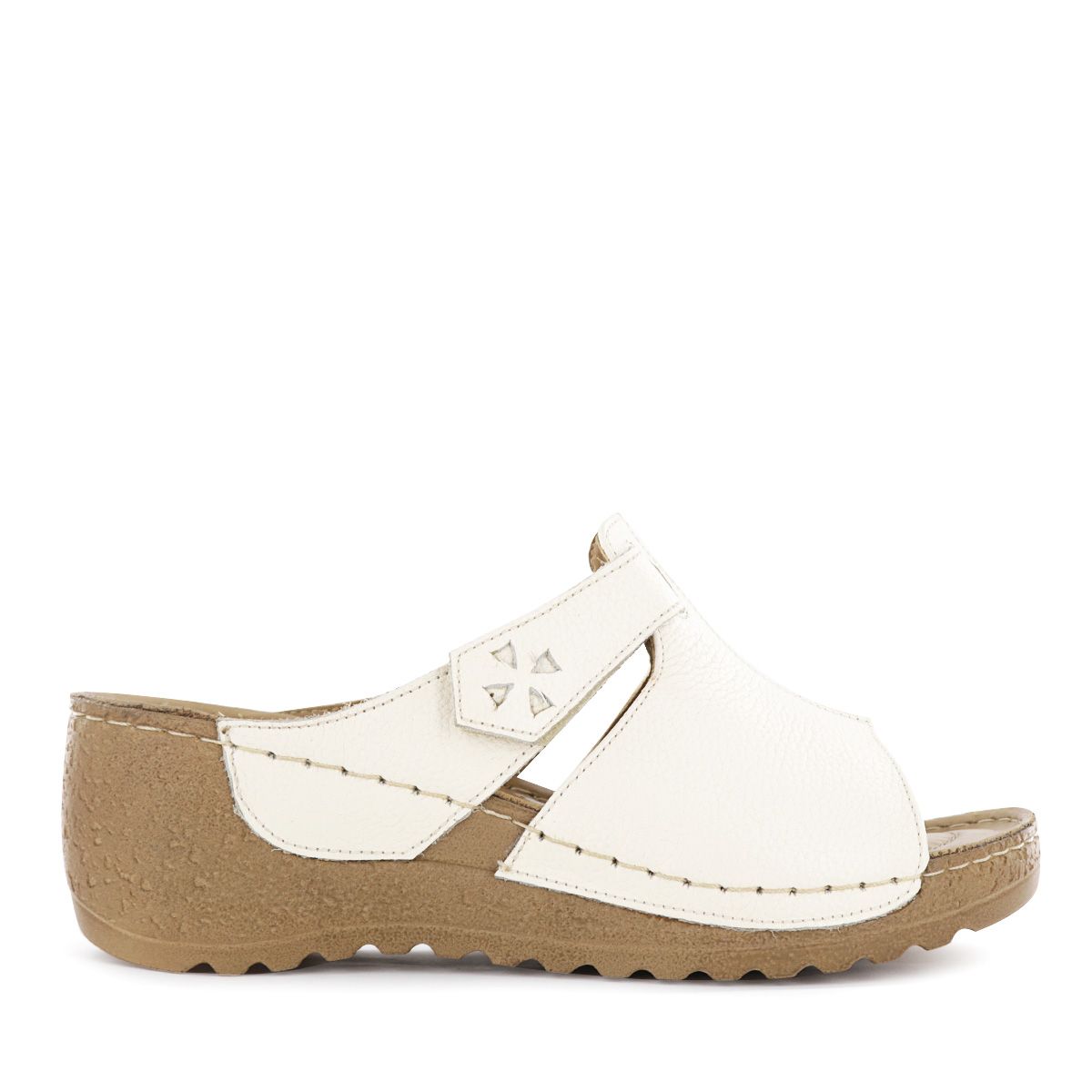 ECCO - Sandalia Ecco Cuero Mujer Mayra34 Marfil