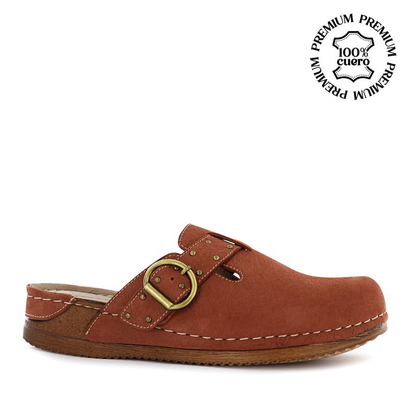 ECCO - Zueco Ecco Nobuck Mujer Patty27 Ocre