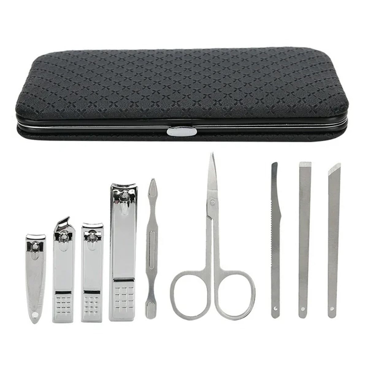 GENERICO - Kit Manicura Pedicura 19 en 1 Acero Inoxidable