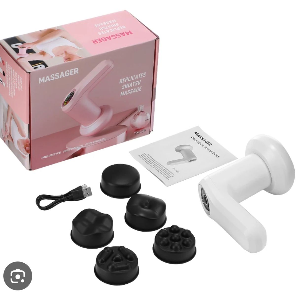 OEM - Masajeador Portátil de Celulitis Moldeador Corporal Drenaje Linfático