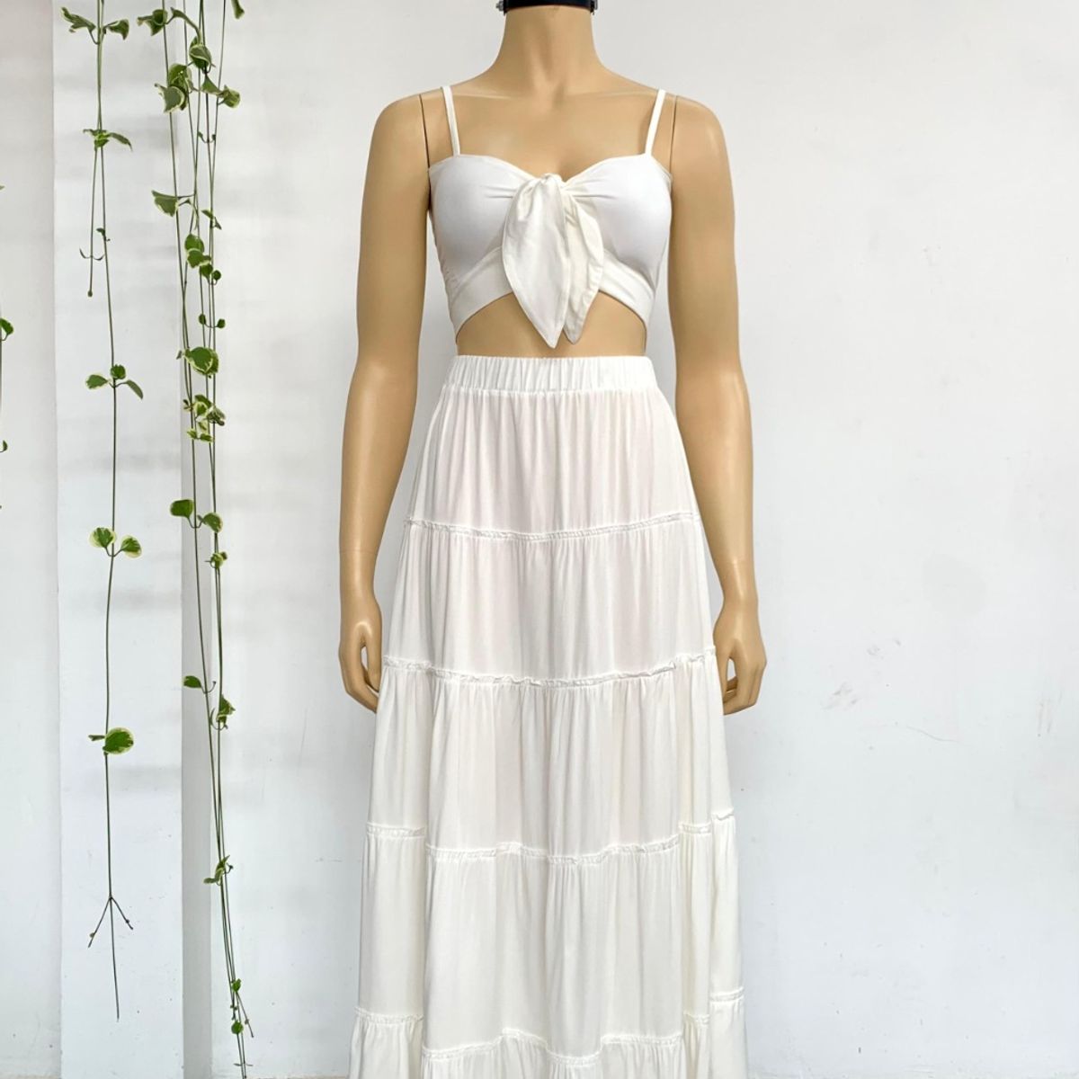 ALLEZ COLLECTION - MAXIVESTIDO CALI LARGO DOS PIEZAS