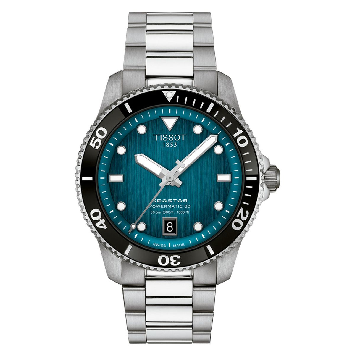 TISSOT - Reloj Seastar 1000 Powermatic 80