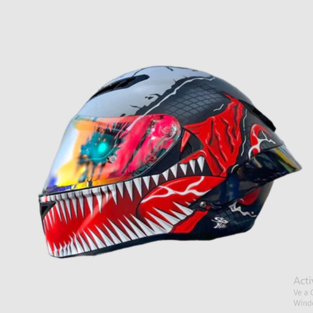 GENERICO - CASCO MOTO CASCO MOTO INCOOL DOBLE VISOR ANTIVENOM VISOR DIURNO