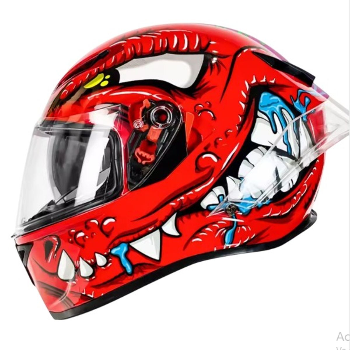 GENERICO - CASCO MOTO CASCO MOTO INCOOL DOBLE VISOR ANTIVENOM VISOR DIURNO