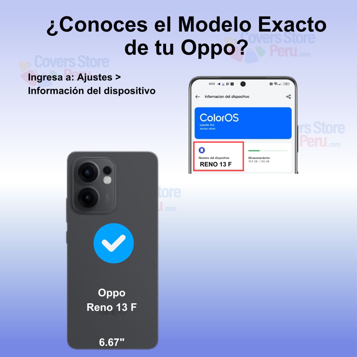 GENERICO - Funda Case para Oppo Reno 13 F Jelly Pearl Rojo