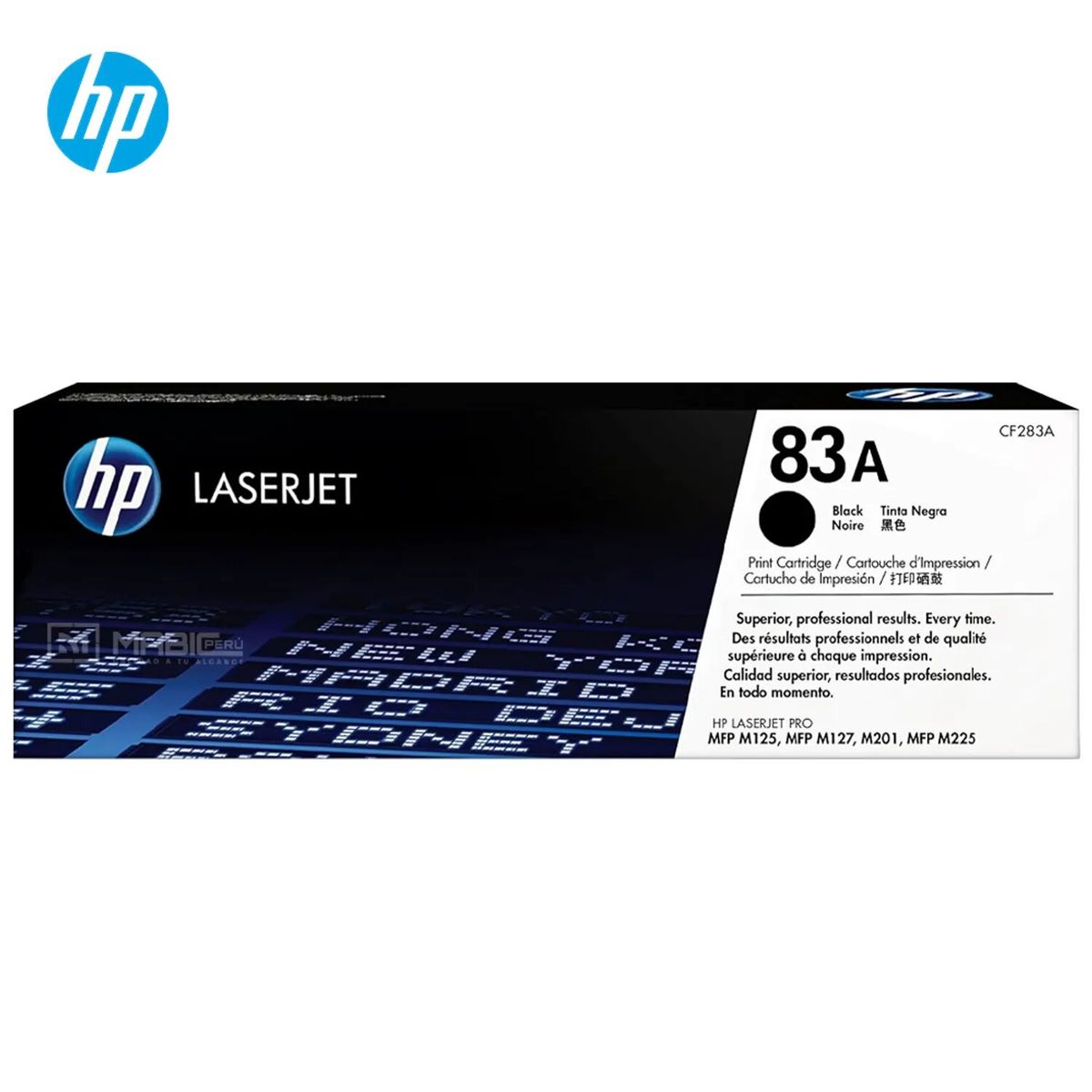 HP - TONER HP 83A NEGRO CF283A ORIGINAL