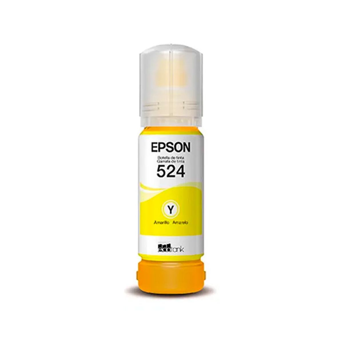 EPSON - Tinta Epson 524 Yellow T524420-AL Botella 70 ml