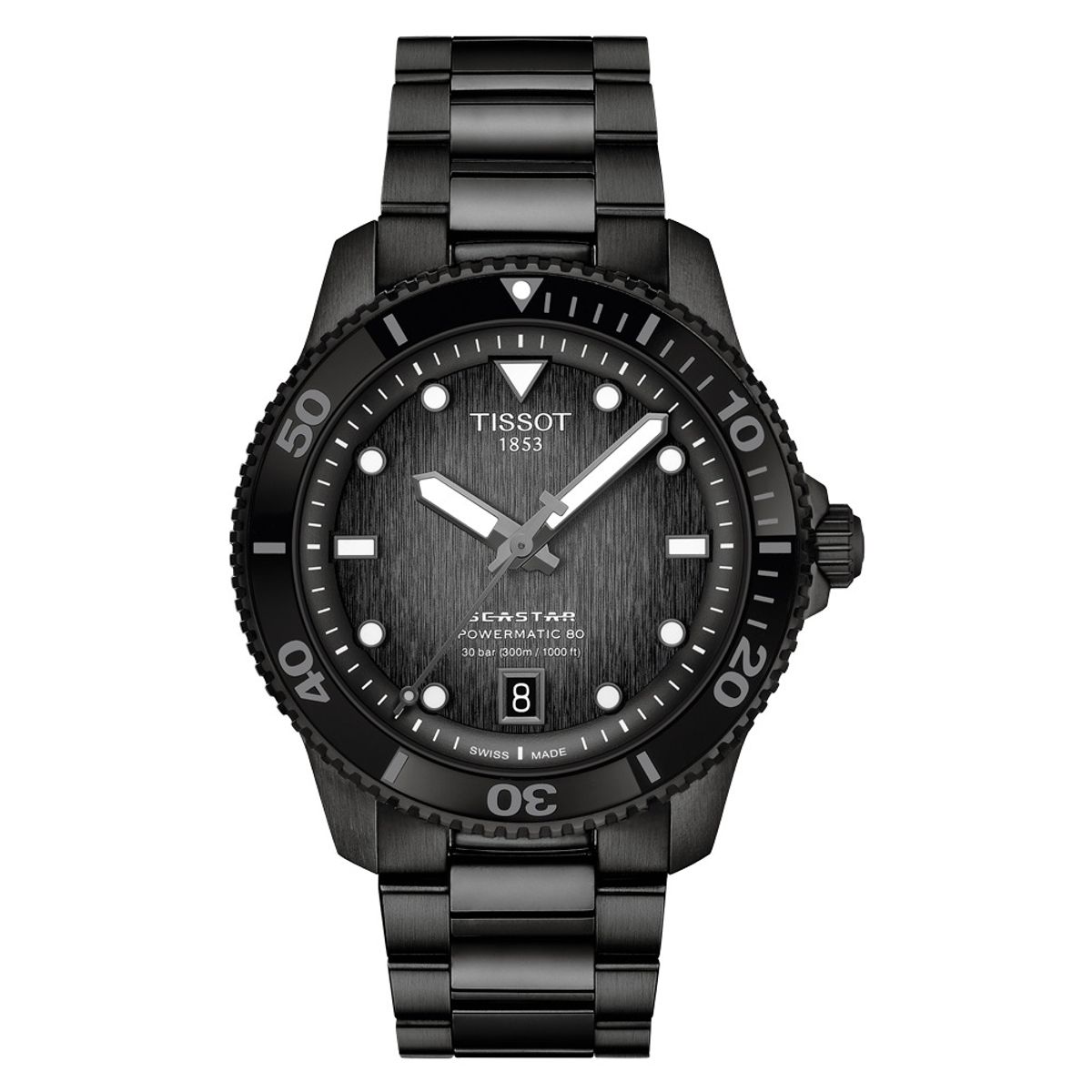 TISSOT - Reloj Seastar 1000 Powermatic 80
