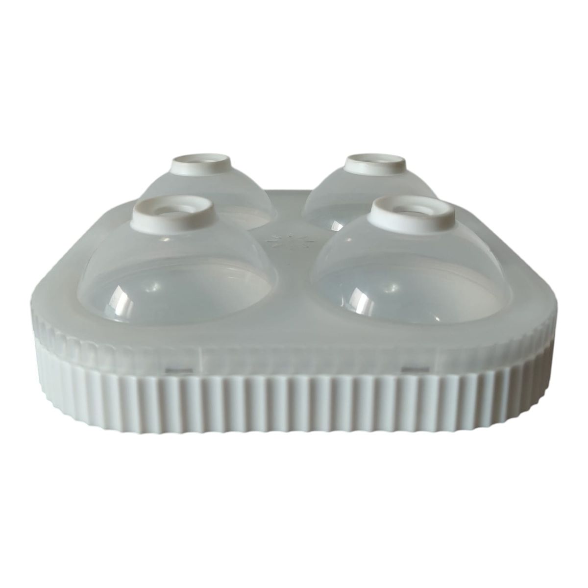 WELL BEING - Molde Reutilizable para Bolas de Hielo Grandes – 4 Cavidades