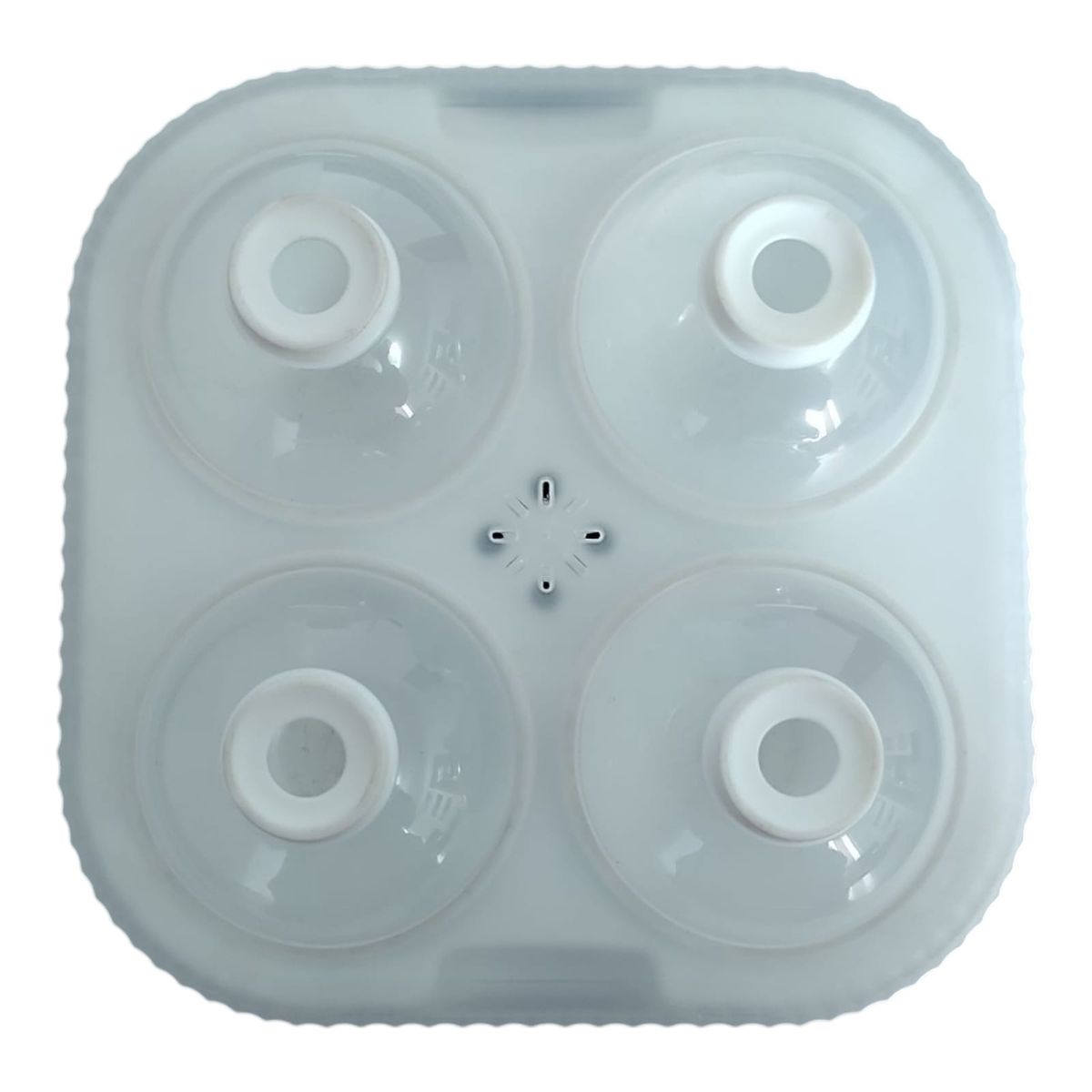 WELL BEING - Molde Reutilizable para Bolas de Hielo Grandes – 4 Cavidades