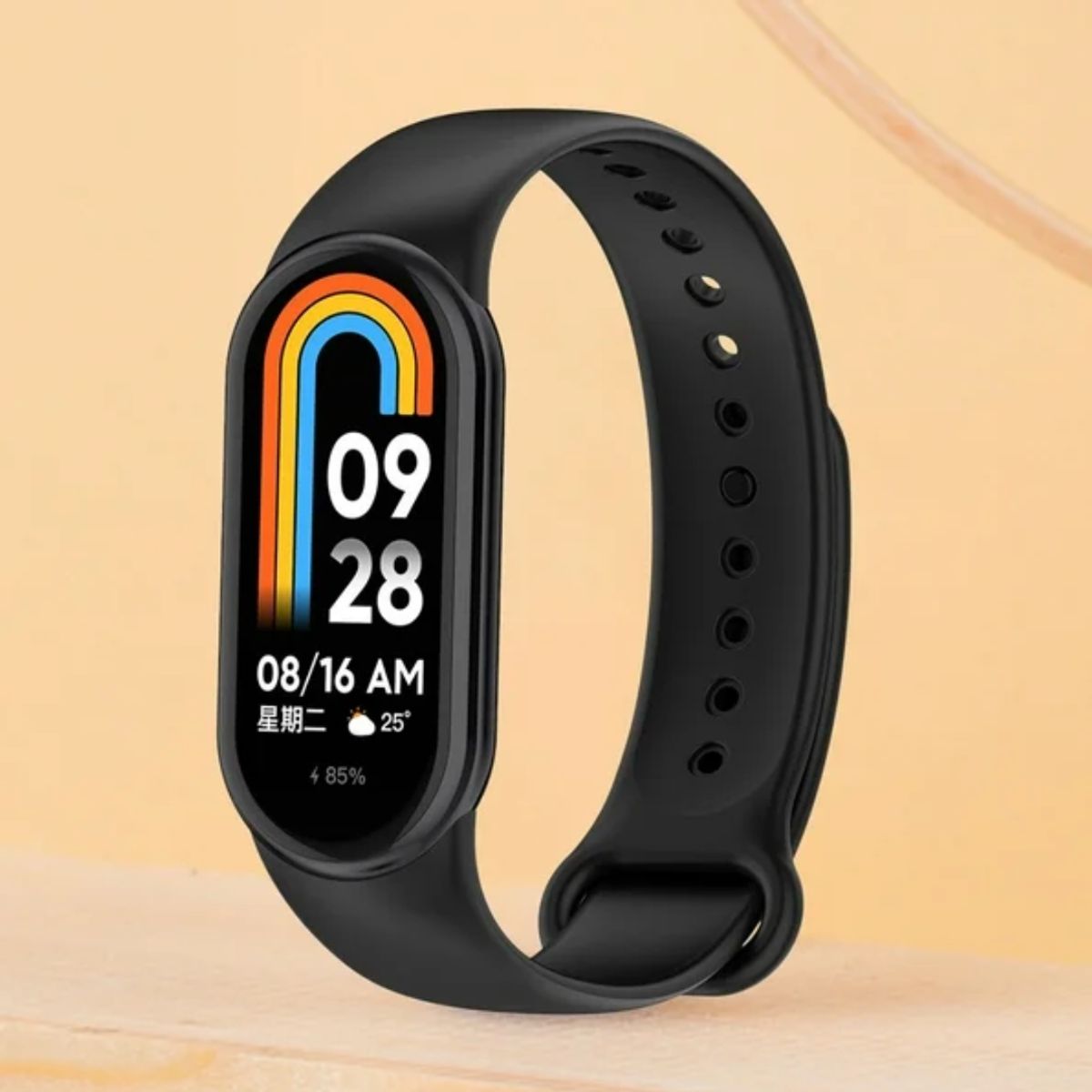 GENERICO - Correa Para Xiaomi  MI BAND 8 - NEGRO