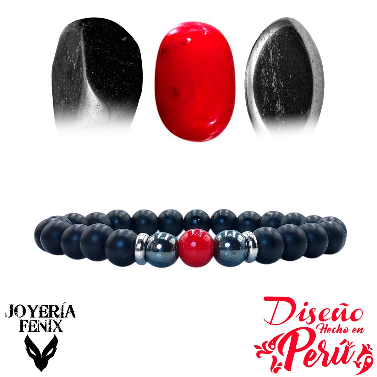 JOYERIA FENIX - Pulsera Ónix Especial - Joyería Fenix