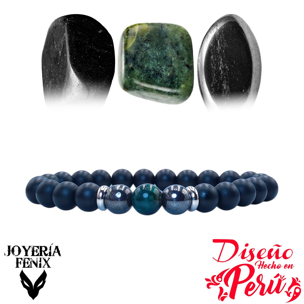 JOYERIA FENIX - Pulsera Ónix Especial - Joyería Fenix