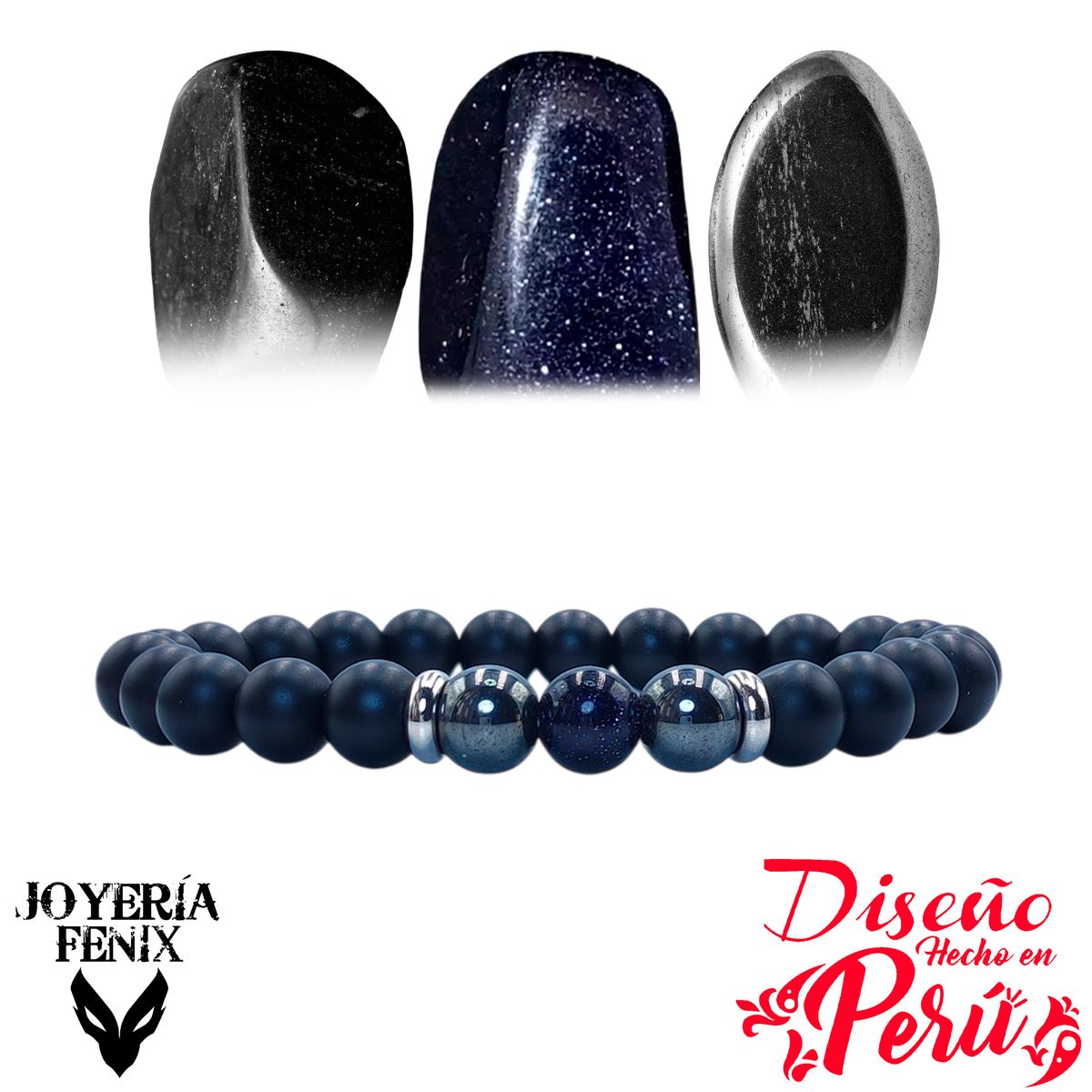 JOYERIA FENIX - Pulsera Ónix Especial - Joyería Fenix