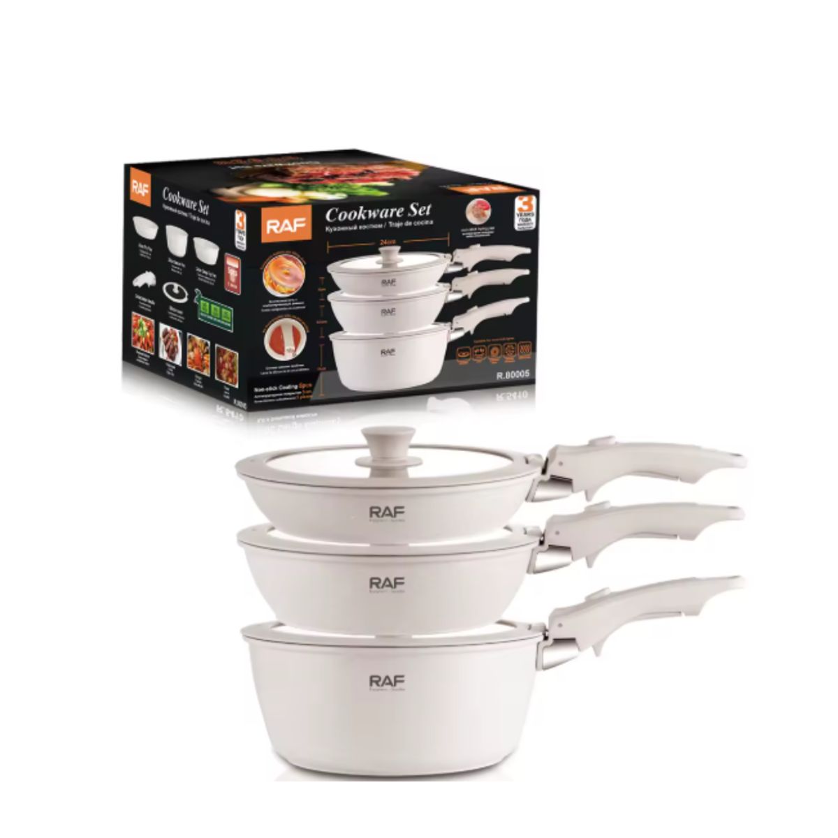 GENERICO - JUEDO DE COCINA ANTIADHERENTE