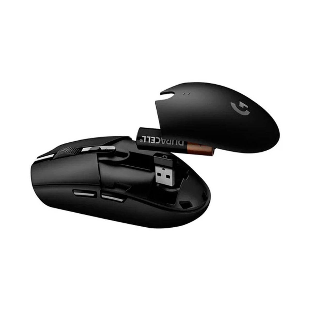 LOGITECH - Mouse Logitech G305 Lightspeed Wireless 12K DPI Gaming Negro