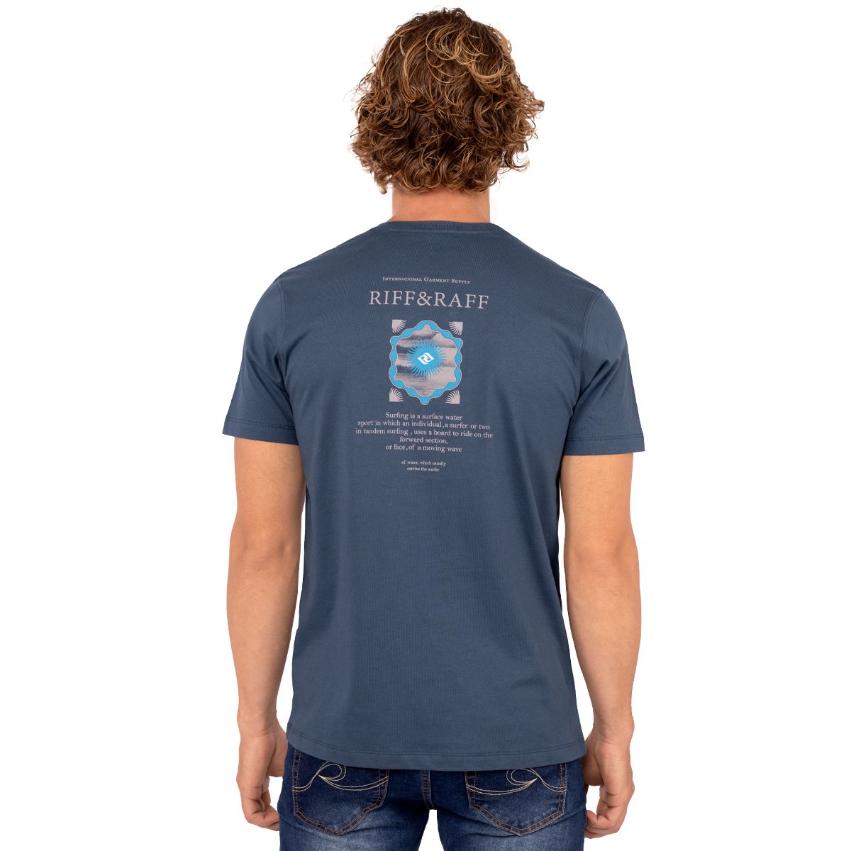 RIFF&RAFF - Polo Manga Corta Silver RIFF&RAFF