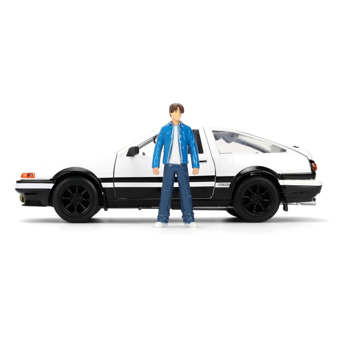 JADA TOYS - AUTO COLECCION TOYOTA TRUENO AE86 + TAKUMI ESCALA 1: 24