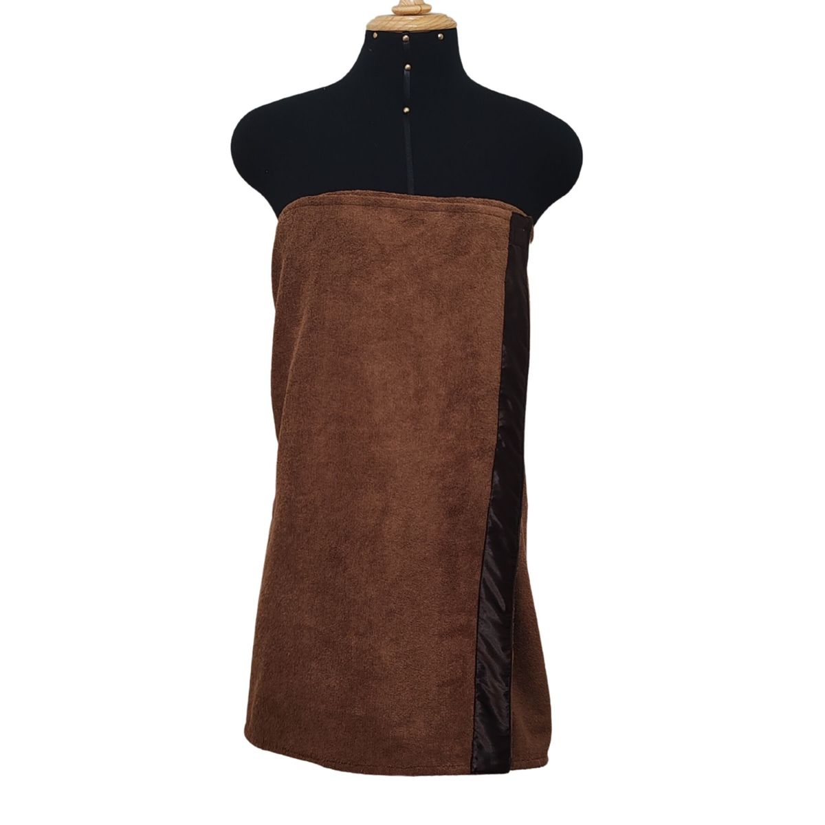 GENERICO - Toalla Corporal Microfibra 1.30 m x 70 cm Marrón