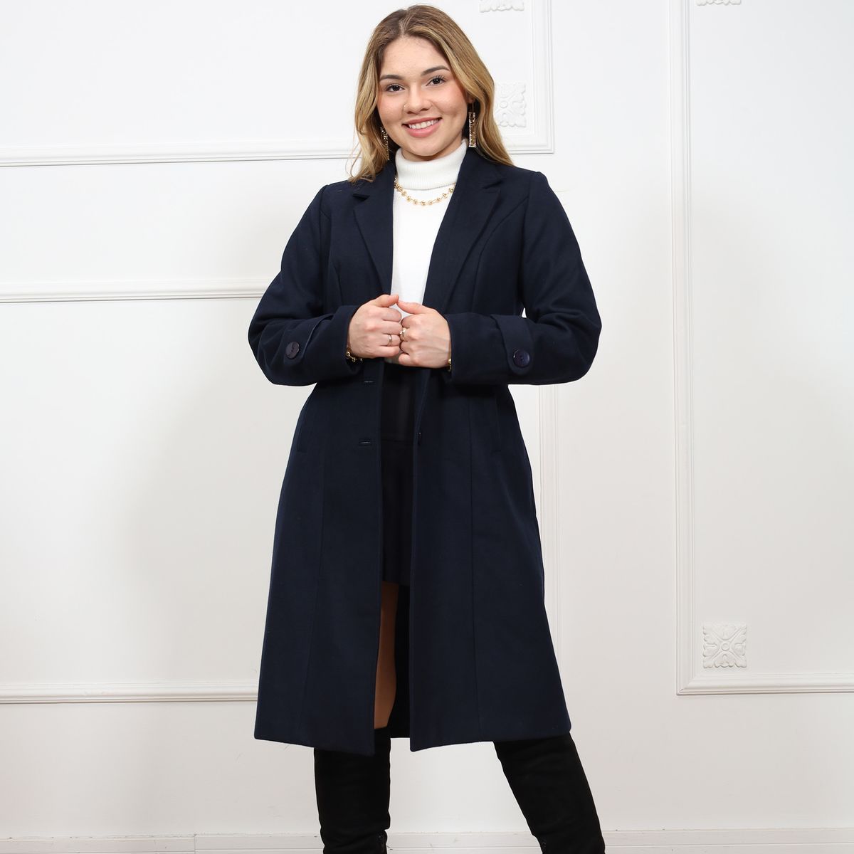 GENERICO - ABRIGO CLASICO MUJER AMERICANO