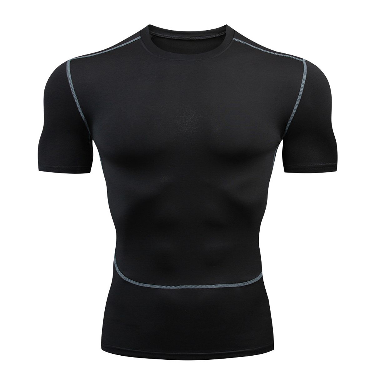 BAALATHKKO5 - Primera Capa Hombre Camiseta Y Calza Conjunto Térmicos - M