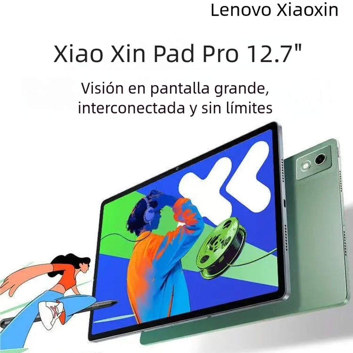 LENOVO - Lenovo Tablet Idea Tab Pro 12GB+256GB WiFi 12.7” Gris