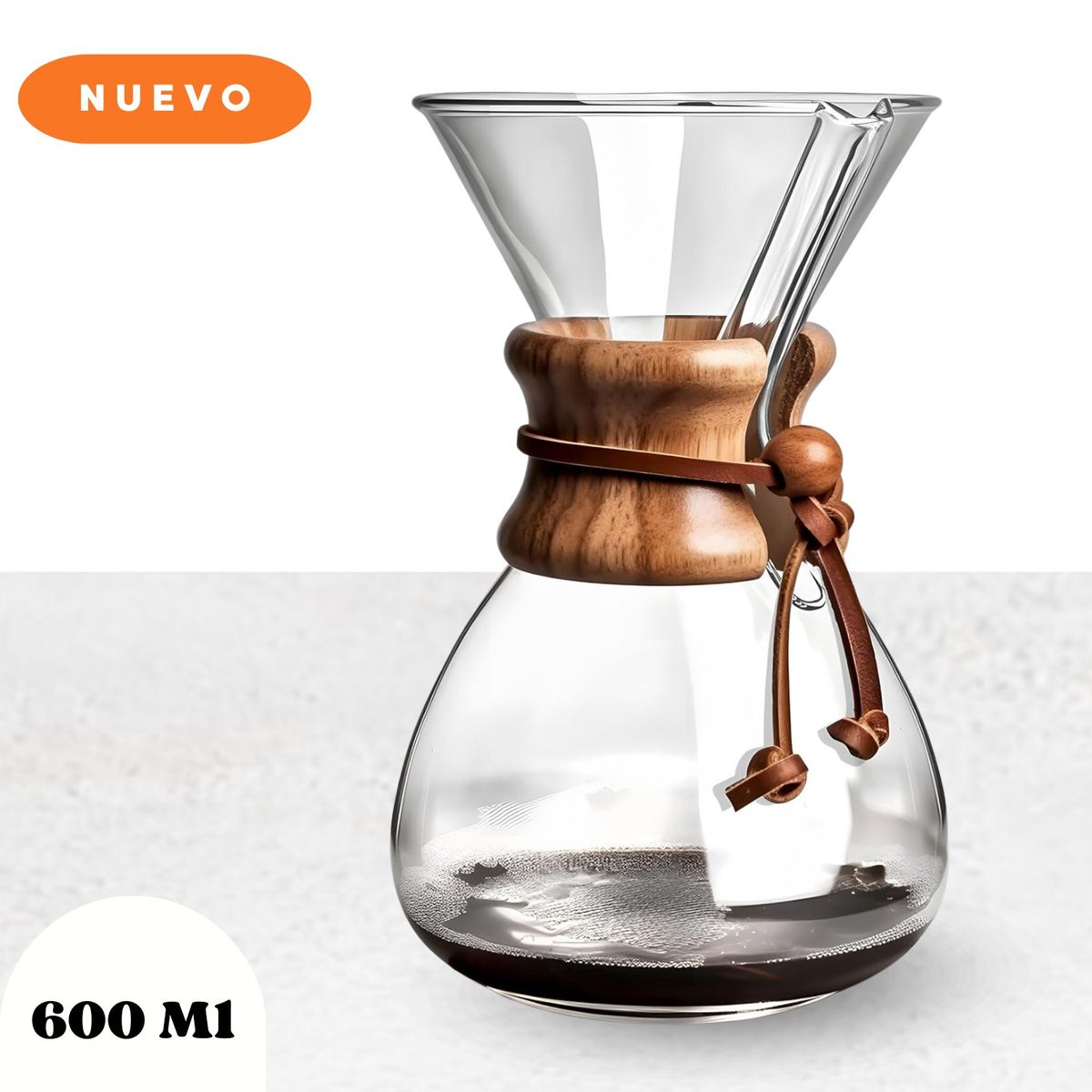 ICHIMATSU - Cafetera De Goteo Chemex - 600ml