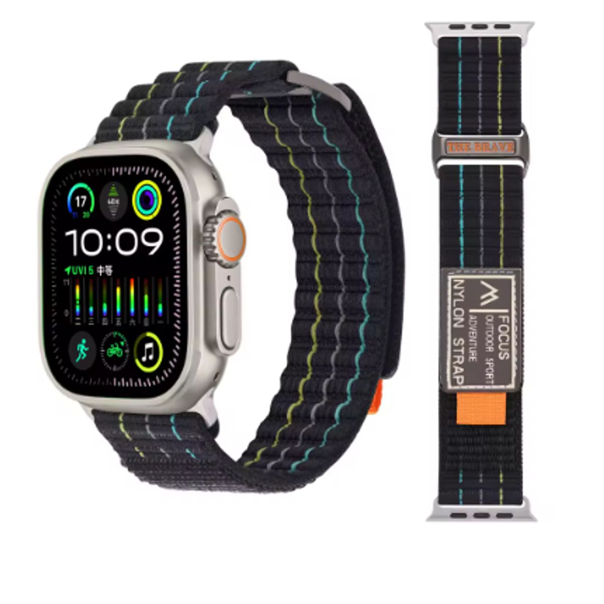 GENERICO - Correa Focus para Apple Watch 40mm - Negro